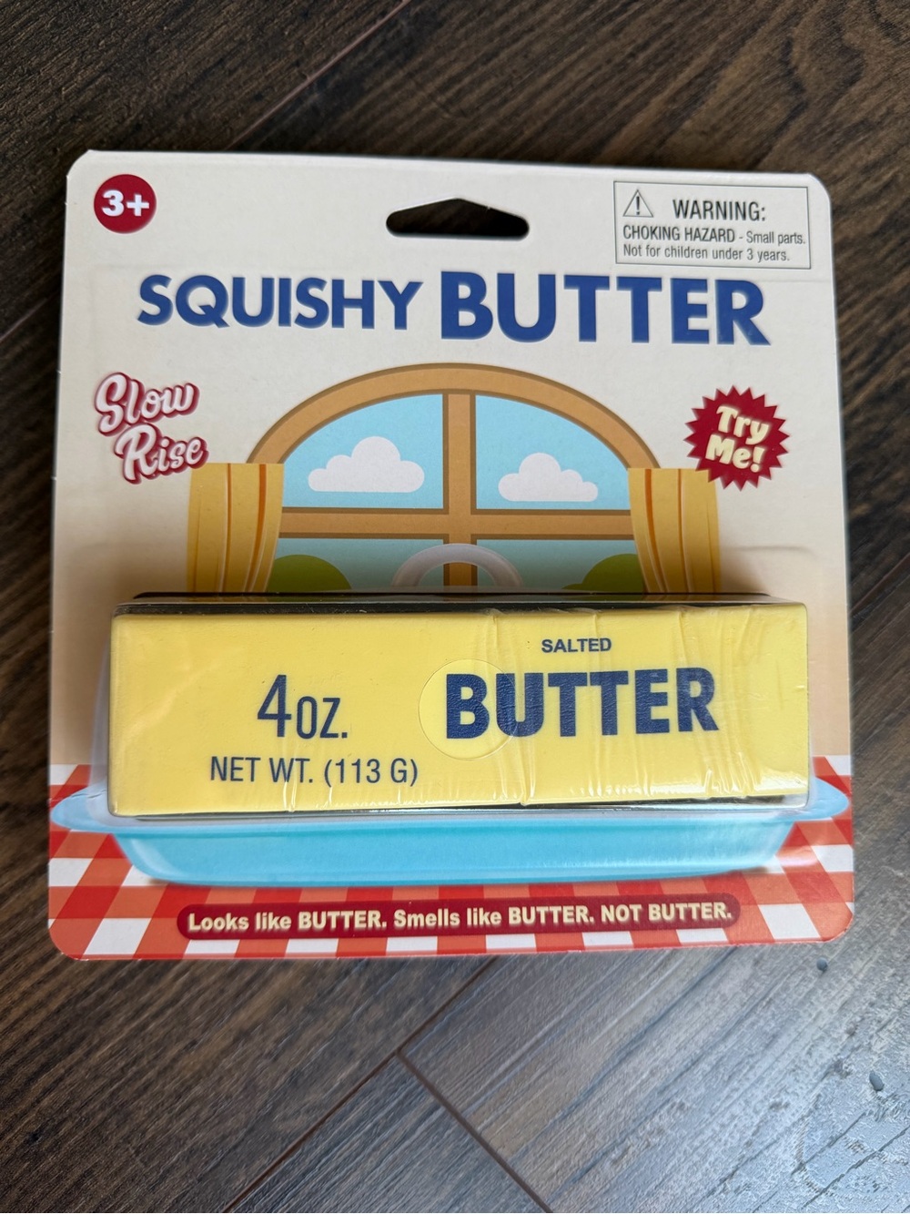 Squishy Butter Slow Rise Toy - Yellow (Unbranded)